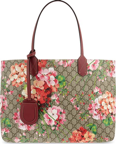 gucci floral bag|gucci clear tote bag.